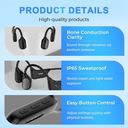 Final 2 Hours : Only Limited Stock Left🏆𝗧𝗶𝘄𝗼𝗿𝗹𝗱™ Bone Conduction Smart Hearing Headphones